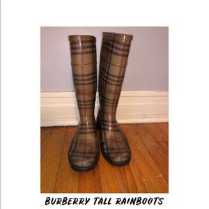 BURBERRY RAIN BOOTS
